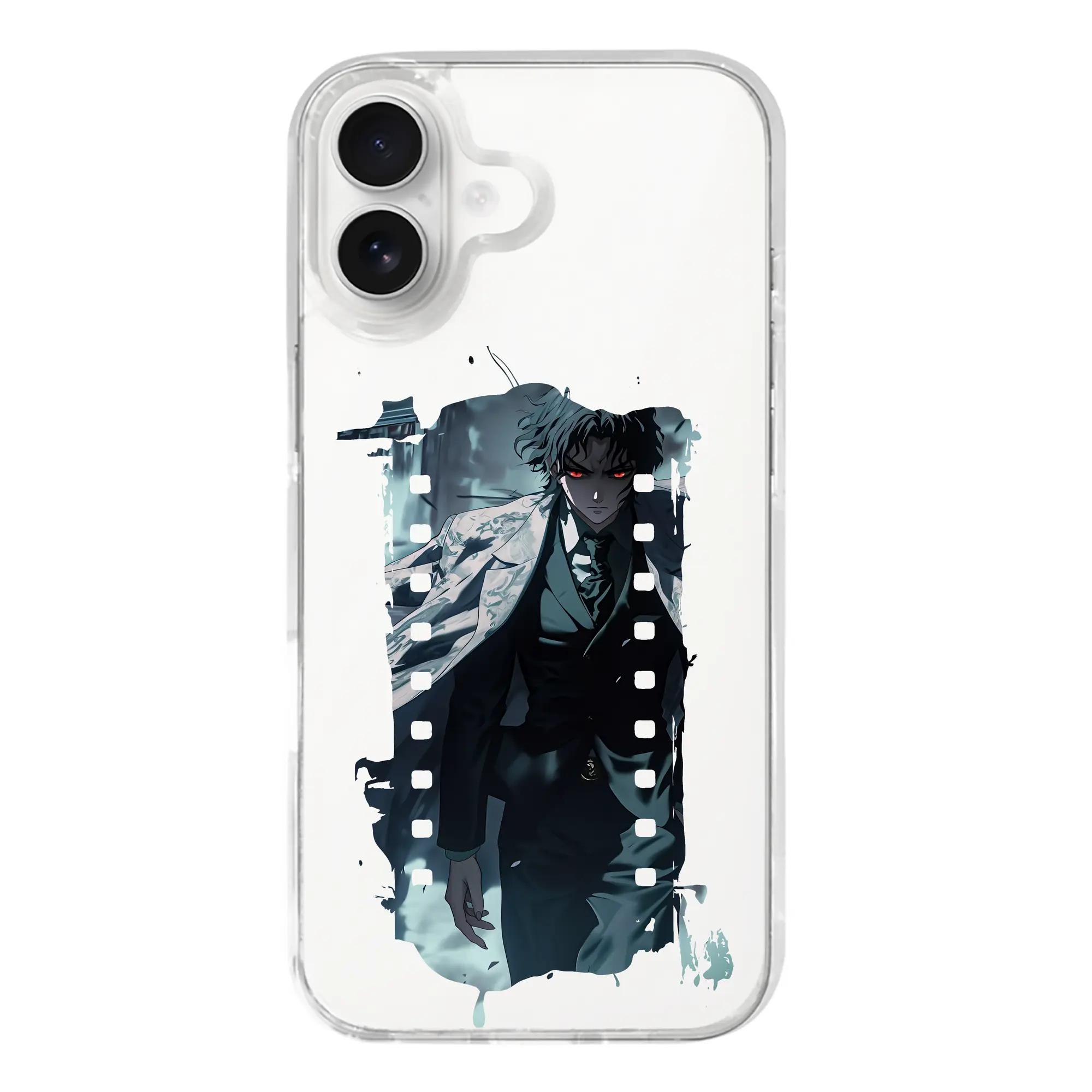 鬼滅の刃 グッズ,鬼舞辻 無惨 - iPhone 17シリーズ 透明スマホケース – 薄型・耐衝撃・精密フィット保護カバー